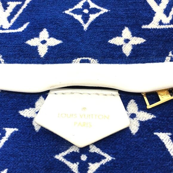 LOUIS VUITTON M46207 Monogram jacquard Palm Springs Mini Backpack blue - Picture 14 of 16